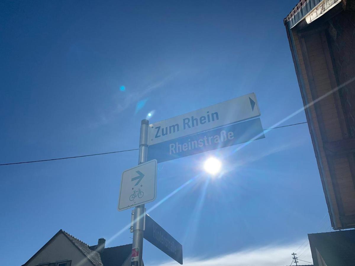 Gaestehaus Zum Rhein Rheinhausen Ngoại thất bức ảnh